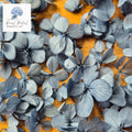 FlutterFly® Hydrangea Petals - Dark Dusty Blue
