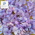 FlutterFly® Hydrangea Petals - Medium Purple Gradient