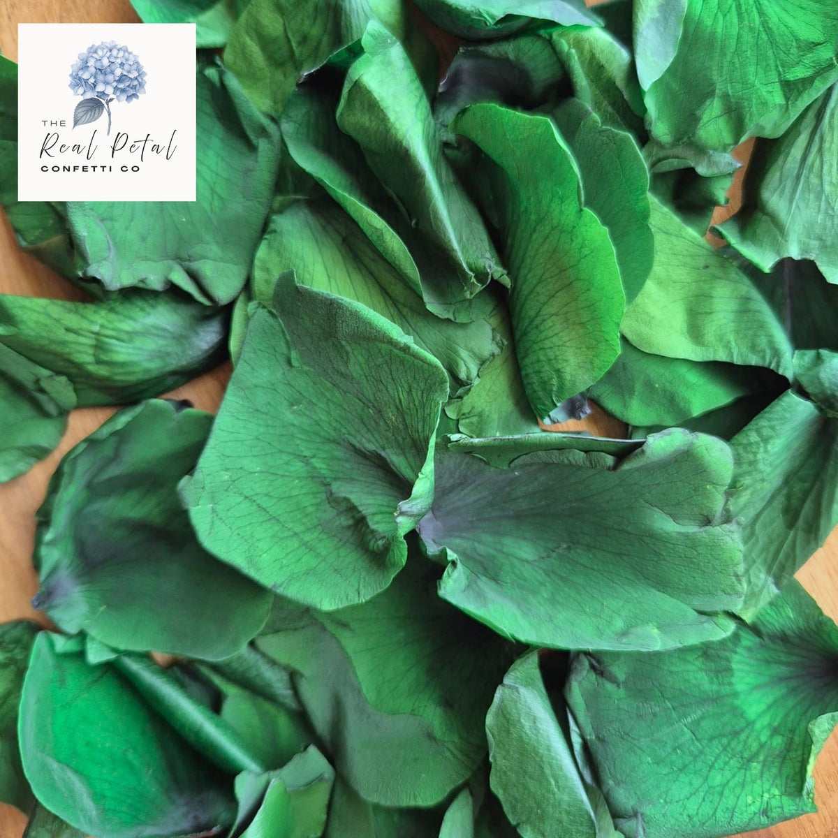 Rose Petals - Dark Green